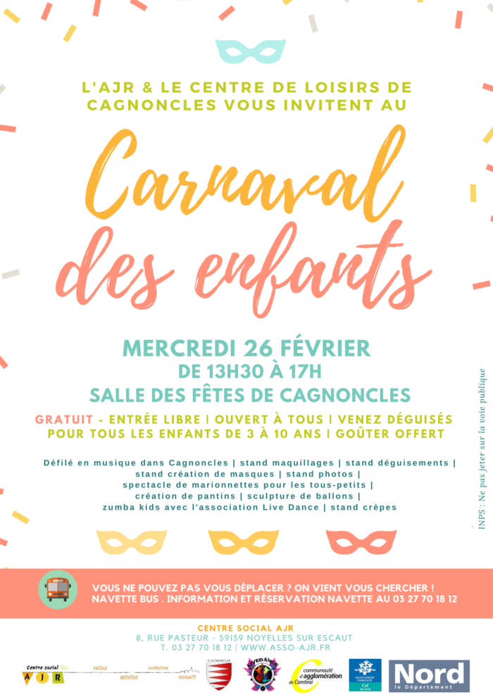 Carnaval 2020 enfants AJR 