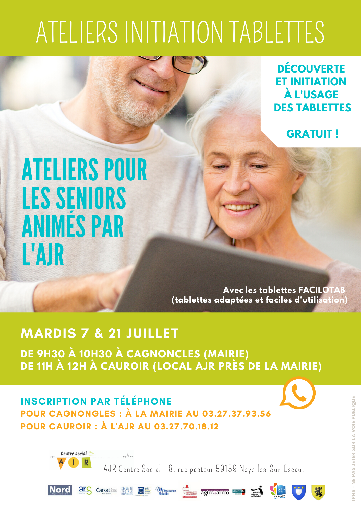 ateliers initiation tablettes