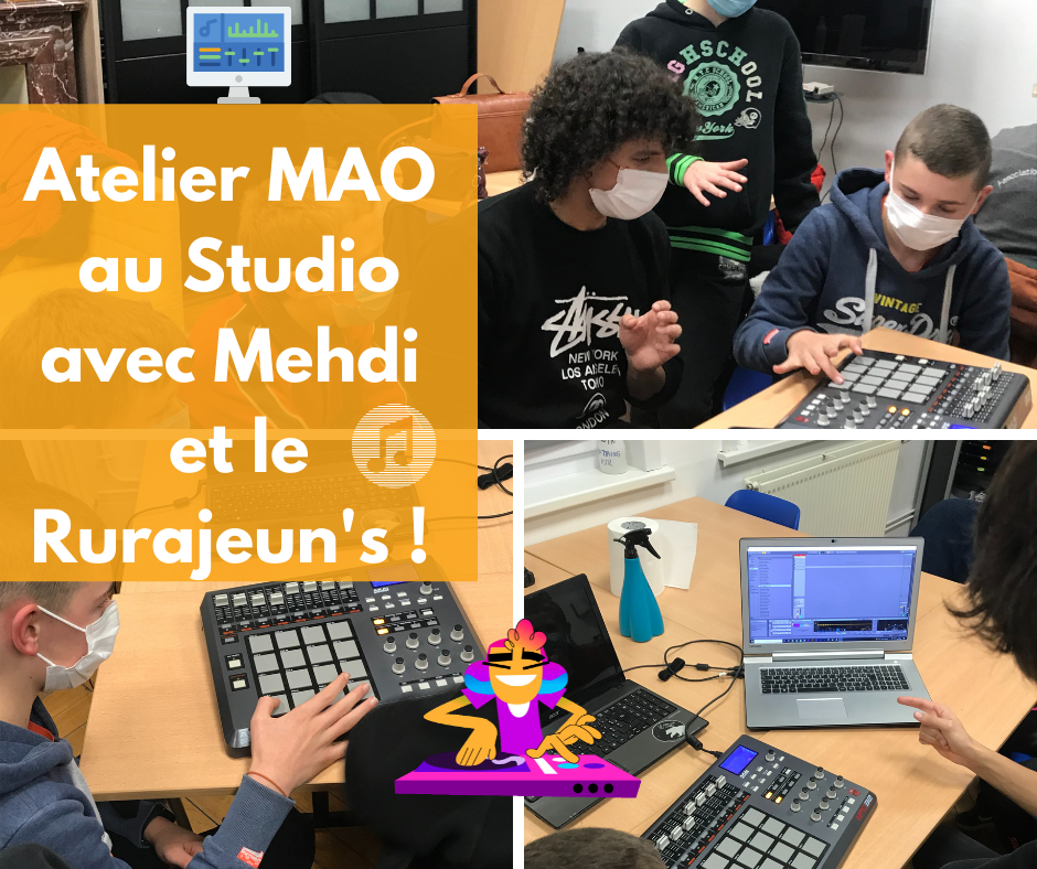 Atelier MAO au Studio avec Mehdi et le Rurajeun's ! (1)