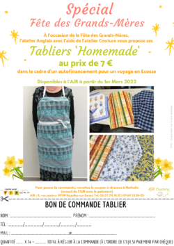 Vente Tabliers couture