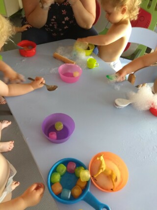 jeux d'eau micro creche été ajr