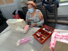 couture masque octobre rose ajr centre social