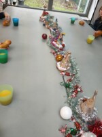 Décoration pour l'exposition