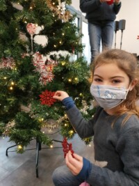 décoration du sapin de l'AJR