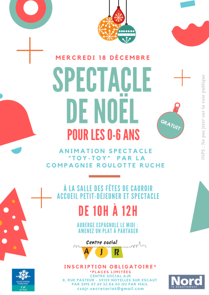 Spectacle Noel Enfants AJR