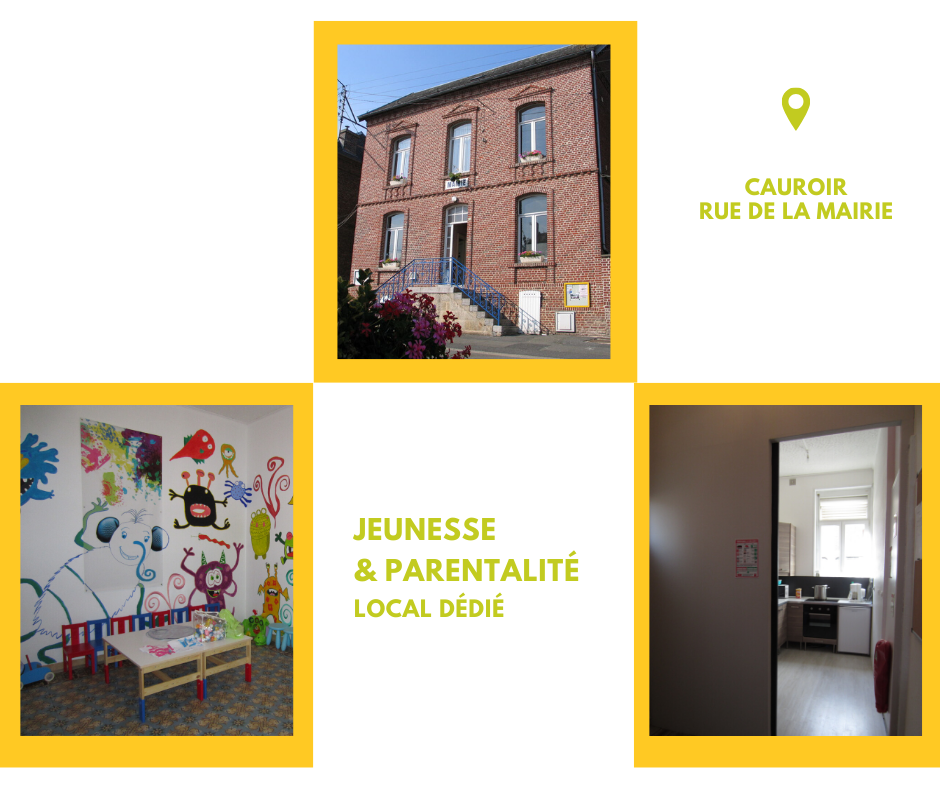 Centre social AJR à Cauroir - jeunesse et parentalité