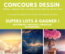 concours dessin ciel avion