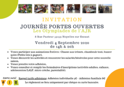 invitation portes ouvertes ajr 2020