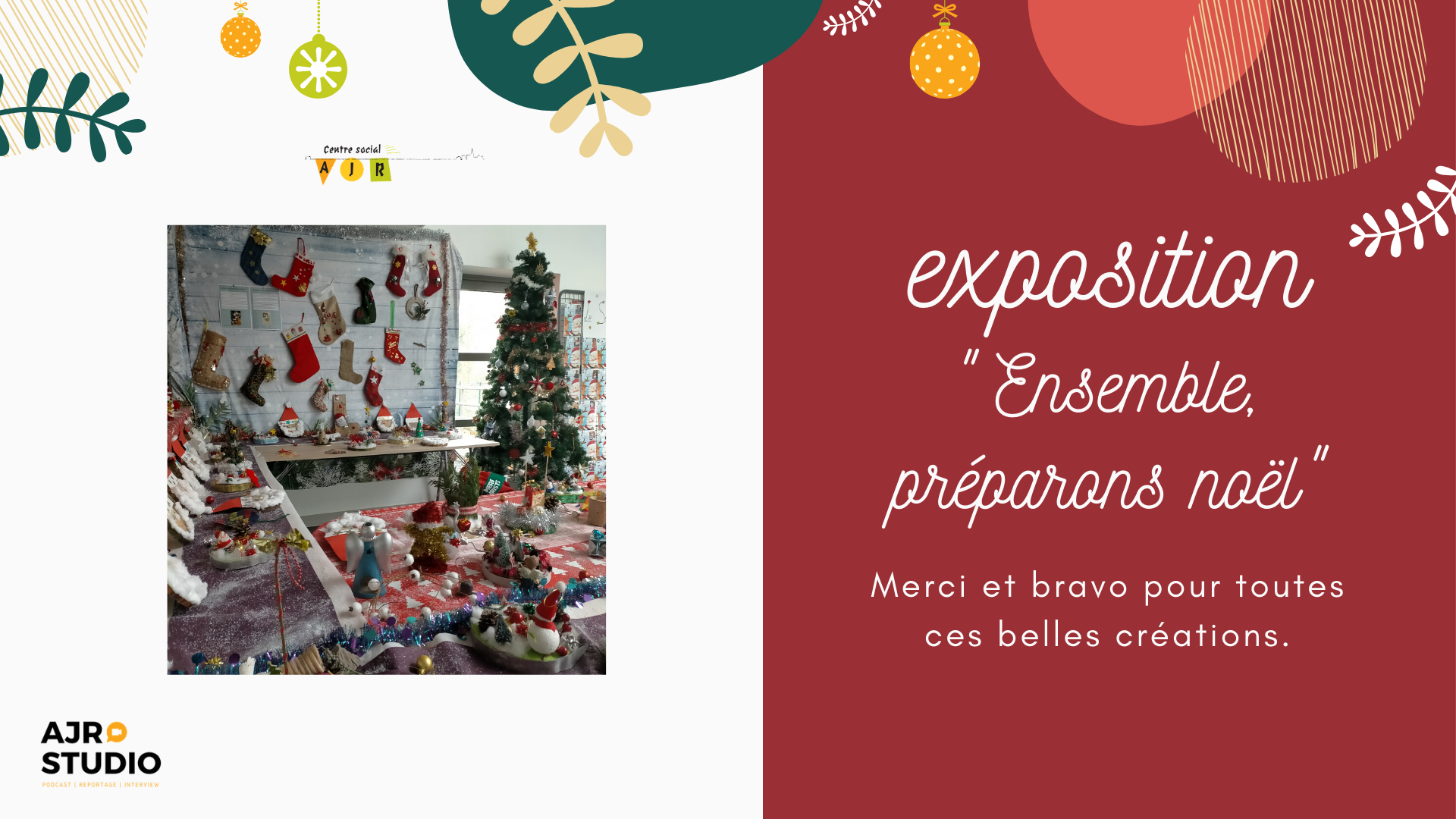 exposition _préparons noël ensemble_