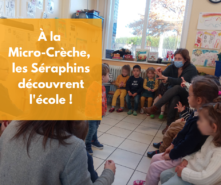 À la Micro Crèche, les Séraphins découvrent l'école !