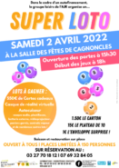 Super LOTO 2022 AJR CAGNONCLES