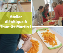 1er atelier diététique à Thun St Martin !