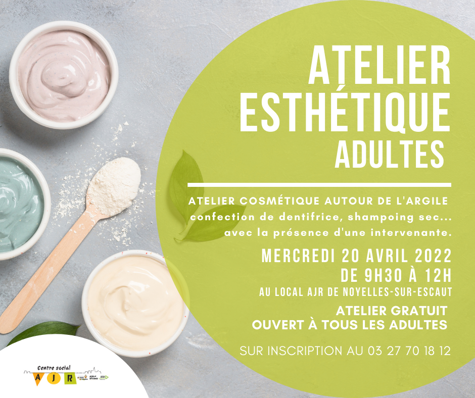 Atelier esthétique 20/04 AJR