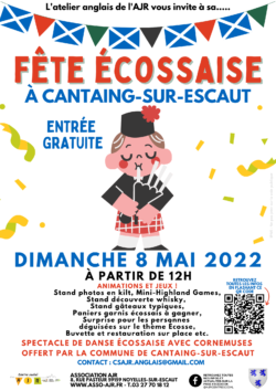 Fête Ecossaise 8 mai 2022 AJR
