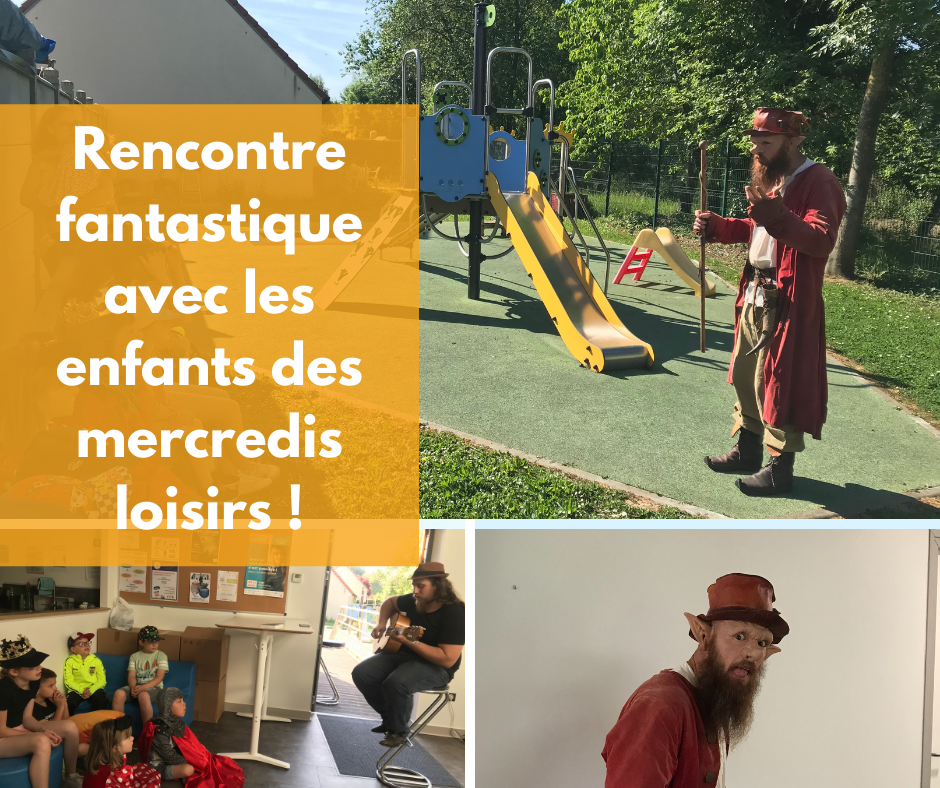 Rencontre fantastique avec les enfants des mercredis loisirs !