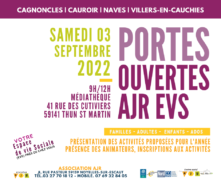 association ajr portes ouvertes evs et centre social 2022