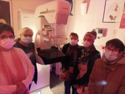 Visite du centre de mammographie