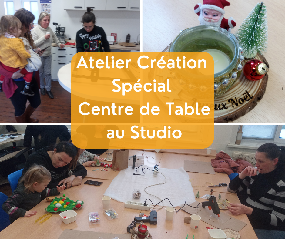 Atelier Création Spécial Centre De Table au Studio