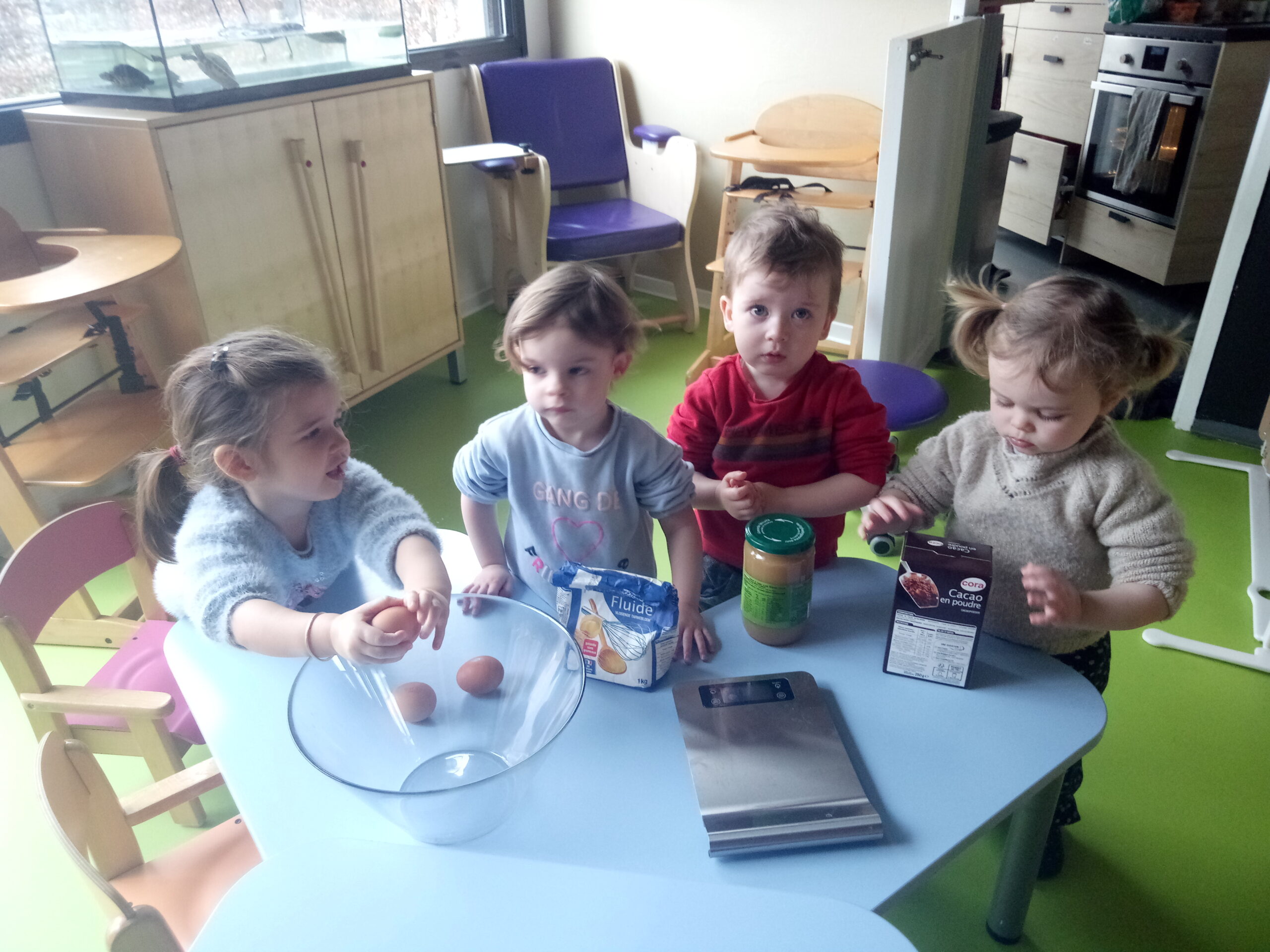 Ateliers culinaires nos petits cuistos