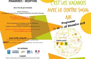 Programme vacances noel secteur jeunesse
