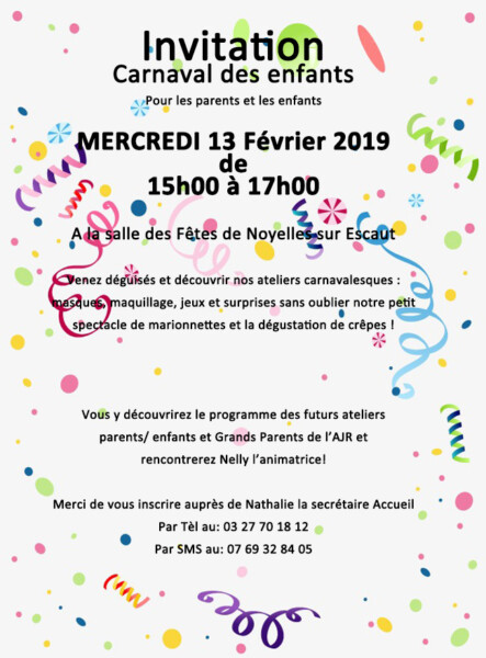 Carnaval des enfants de l'AJR