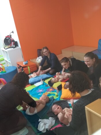 massage bebe atelier parents enfants