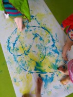 peinture musique crèche niergnies