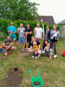 La cabane de Séraphin travaux jardin