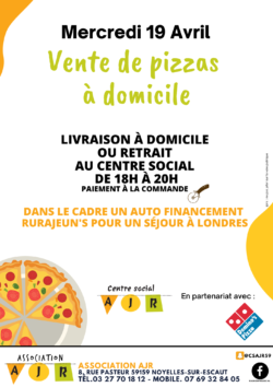 Vente de pizza