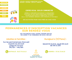 permanences d’inscription