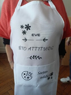 flocage tablier et gravure sur verre