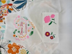 Personnalisation tablier pour la fête des mères